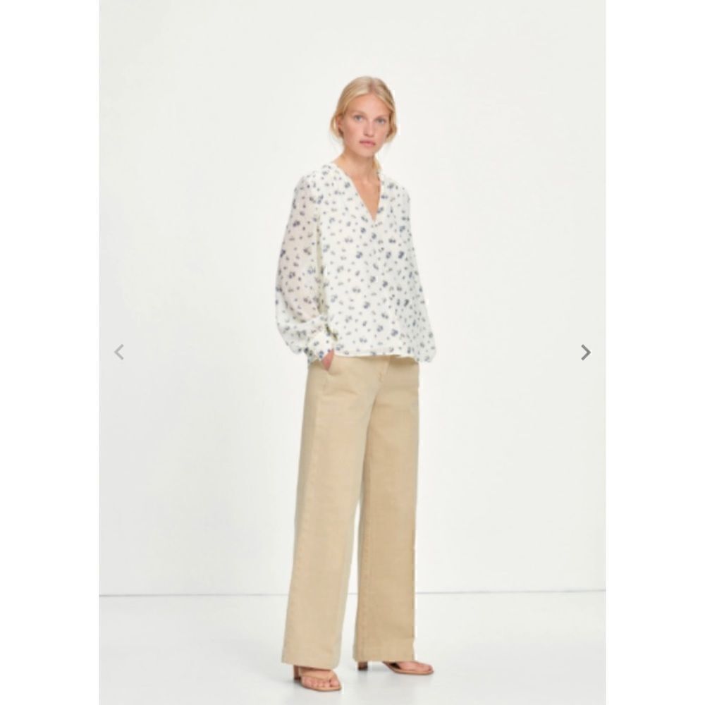 Samsoe - Samsoe Jetta Floral Print Shirt Sun Bouquet Size M